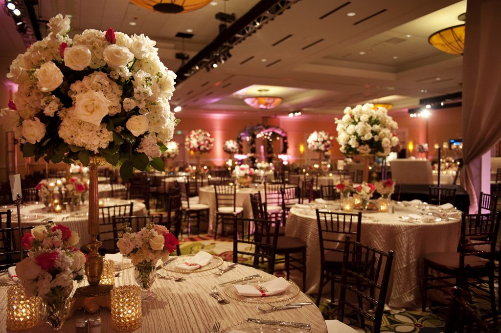 Venue: Woodlands Marriott Decor: Events in Bloom Photo: J. Cogliandro