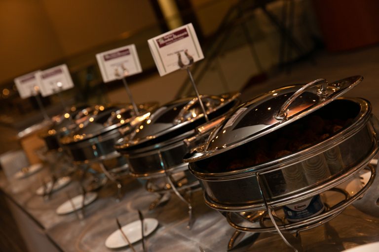 inidan wedding food buffet Bombay Brasserie Indian Caterer