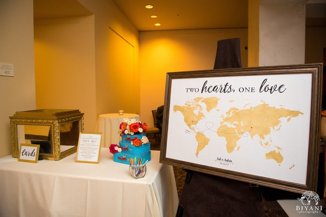 gift card box gift table indian wedding